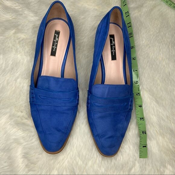 Sz 38 Cobalt Blue Pretty Loafers by Le Saunda - Picture 1 of 9